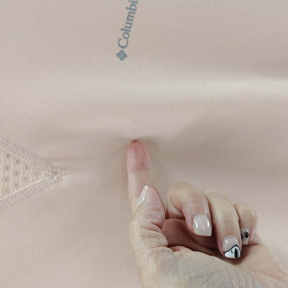 Columbia Pullover Top Size XL Peach Vented Sides Sleeves and Upper Back - Picture 4 of 8